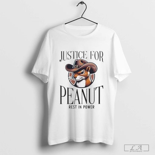 Justice For Peanut Rest In Power Shirt