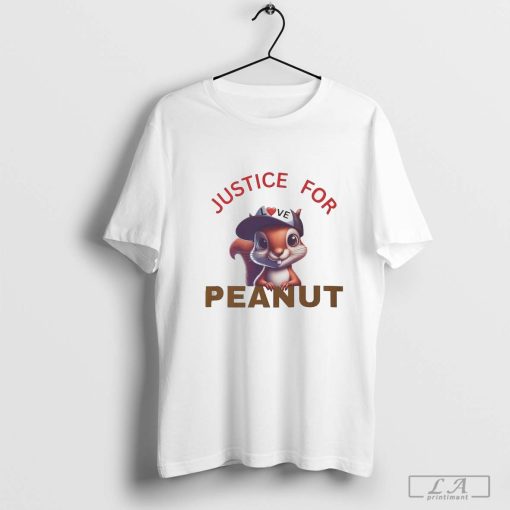 Justice For Peanut The Squirrel Gildan Shirt