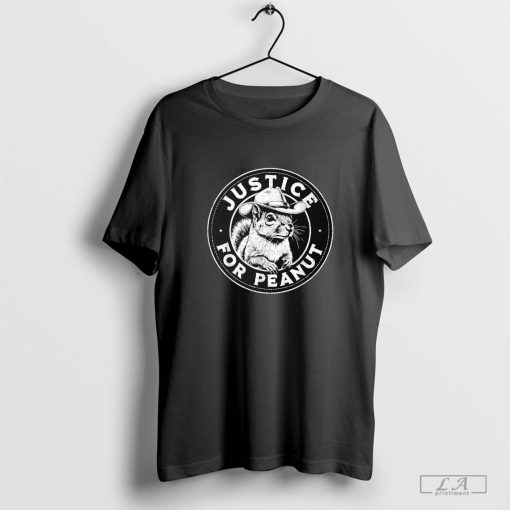 Justice For Peanut The Squirrel P’nut Peanut Squirrel T-Shirt