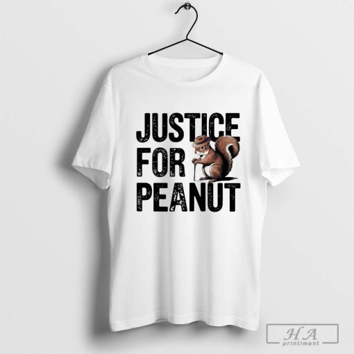 Justice For Peanut The Squirrel Squirrel Walking Stick Shirt