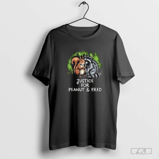 Justice For Peanut The Squirrel and Fred The Raccoon T-Shirt