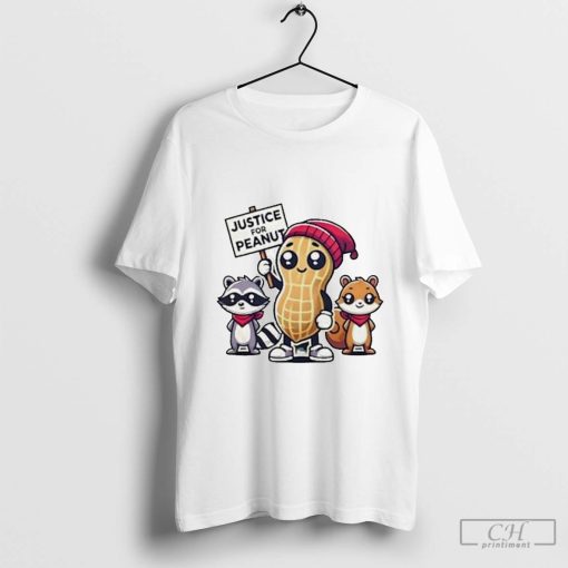 Justice For Peanut-cute cartoon T-Shirt