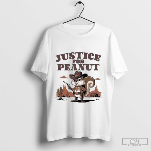 Justice For Peanut – Simple And Direct Statement 2024 t-shirt