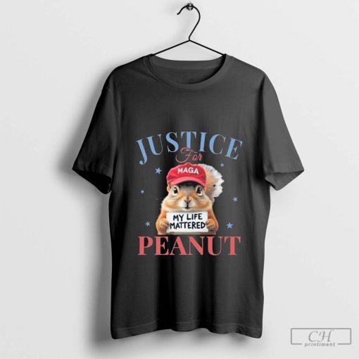 Justice for Peanut Maga My Life Mattered Squirrel Shirt