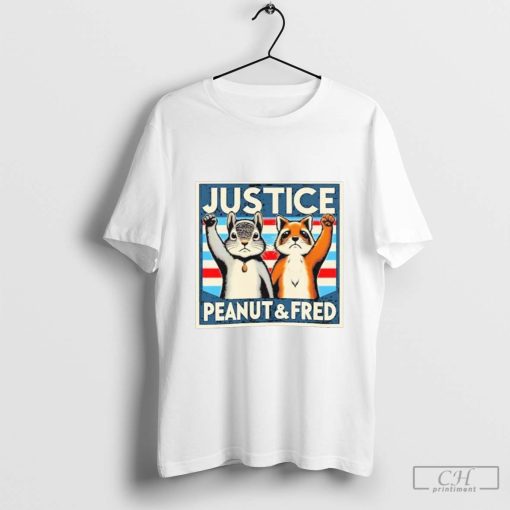 Justice for Peanut the Squirrel and Fred the Racoon Shirt