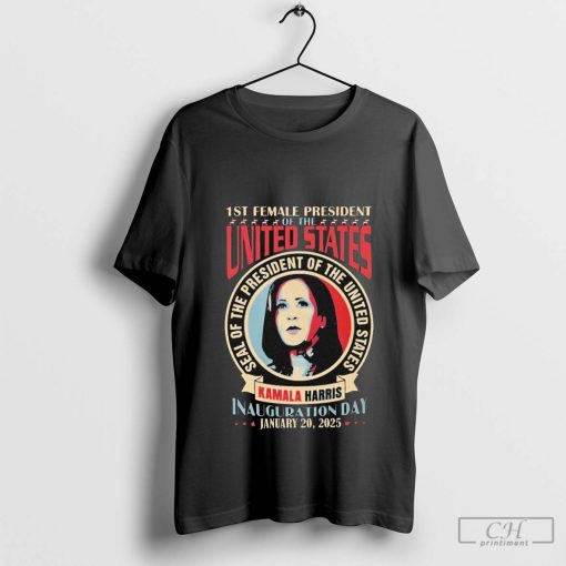 Kamala 1st Female President Of The United States Inauguration Day Shirt