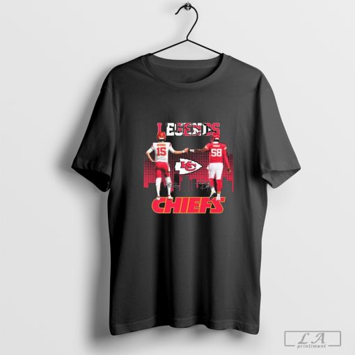 Kansas City Chiefs Legends Patrick Mahomes And Derrick Thomas Signatures shirt