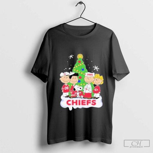 Kansas City Chiefs Snoopy Peanuts Christmas 2024 Shirt