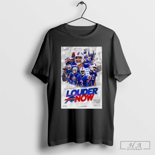 Kansas City Chiefs vs. Buffalo Bills Tour Louder In Nov November 17-2024 Sunday T-shirt