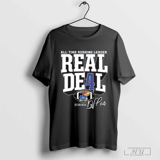 Kansas Jayhawks All-Time Rushing Leader Real Deal 2024 Shirt