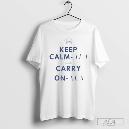 Keep Calmala and Carry Onala Sat Night Live Kamala Harris Election T-shirt