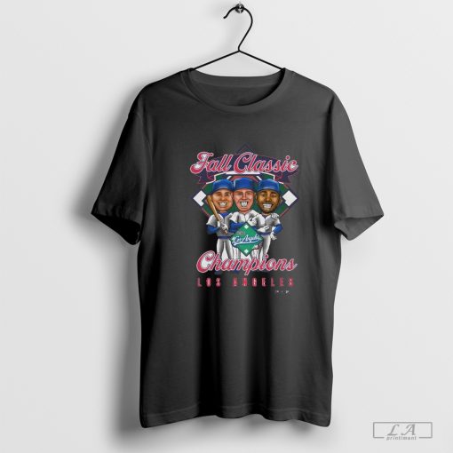 LA Dodgers Throwback Fall Classic Champions Shirt