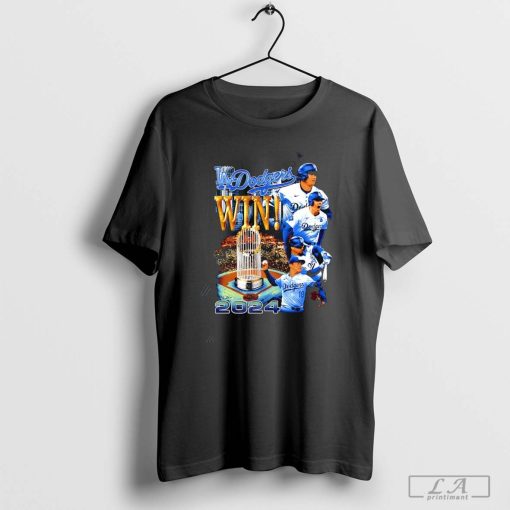 LA Dodgers Win 2024 world series graphic shirt