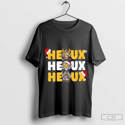 LSU Tigers Christmas Heaux Heaux Heaux Shirt