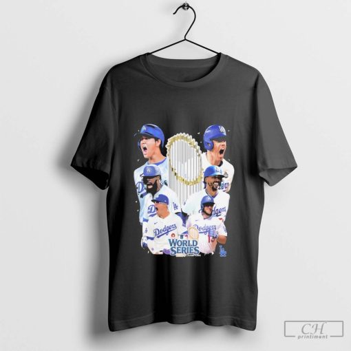 La dodgers world series champions 2024 graphic shirt