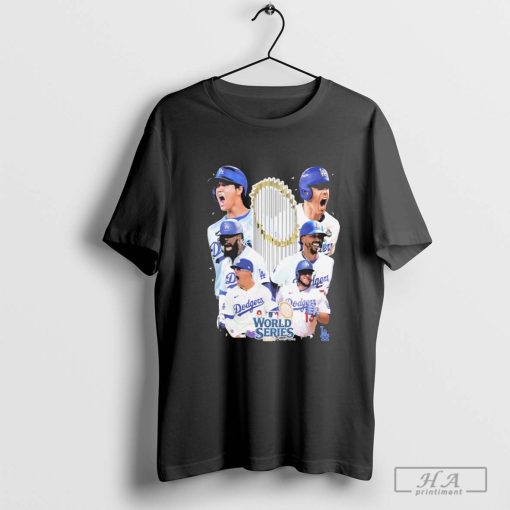 La dodgers world series champions 2024 graphic shirt