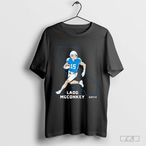 Ladd McConkey California State Star Los Angeles Chargers NFL t-shirt