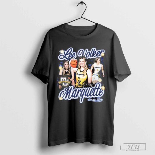 Lee Volker Marquette Golden Eagles Signature 90s Graphic t-shirt