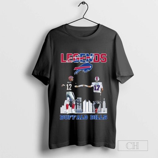 Legends Buffalo Bills Kelly x Allen Skyline Signatures t-shirt