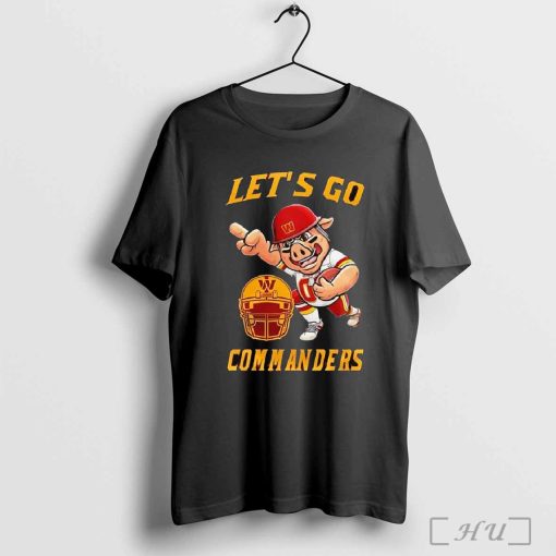 Let's go Washington Commanders mascot shirt