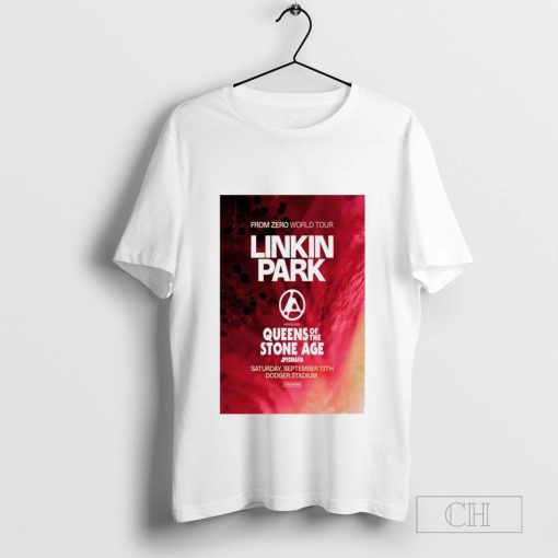 Linkin Park Tour Poster Dogger Stadium Jpegmafia Saturday T-shirt