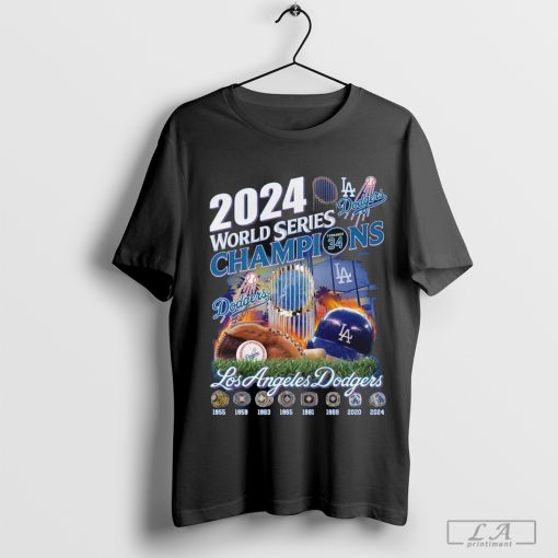 Los Angeles Dodgers 2024 World Series Fernando 34 Champions 1955-2024 Shirt