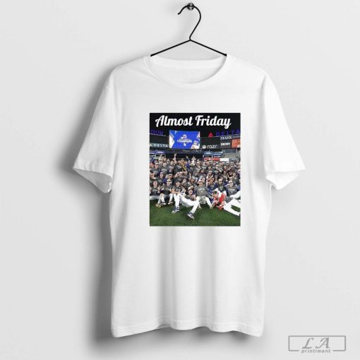 Los Angeles Dodgers Champion MLB 2024 Almost Friday T-shirt