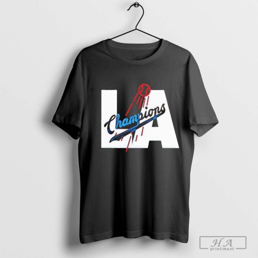 Los Angeles Dodgers Champs again T-shirt