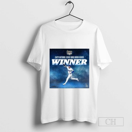 Los Angeles Dodgers Shohei Ohtani National League Hank Aaron Award Winner t-shirt