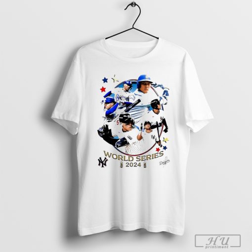 Los Angeles Dodgers vs New York Yankees World Series 2024 poster shirt