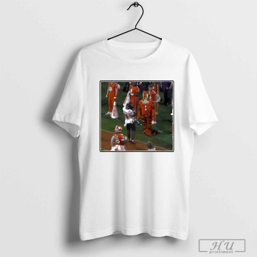 Louisville Cardinals Hit The Night Night Celly On The Clemson Tigers Mascot Shirt