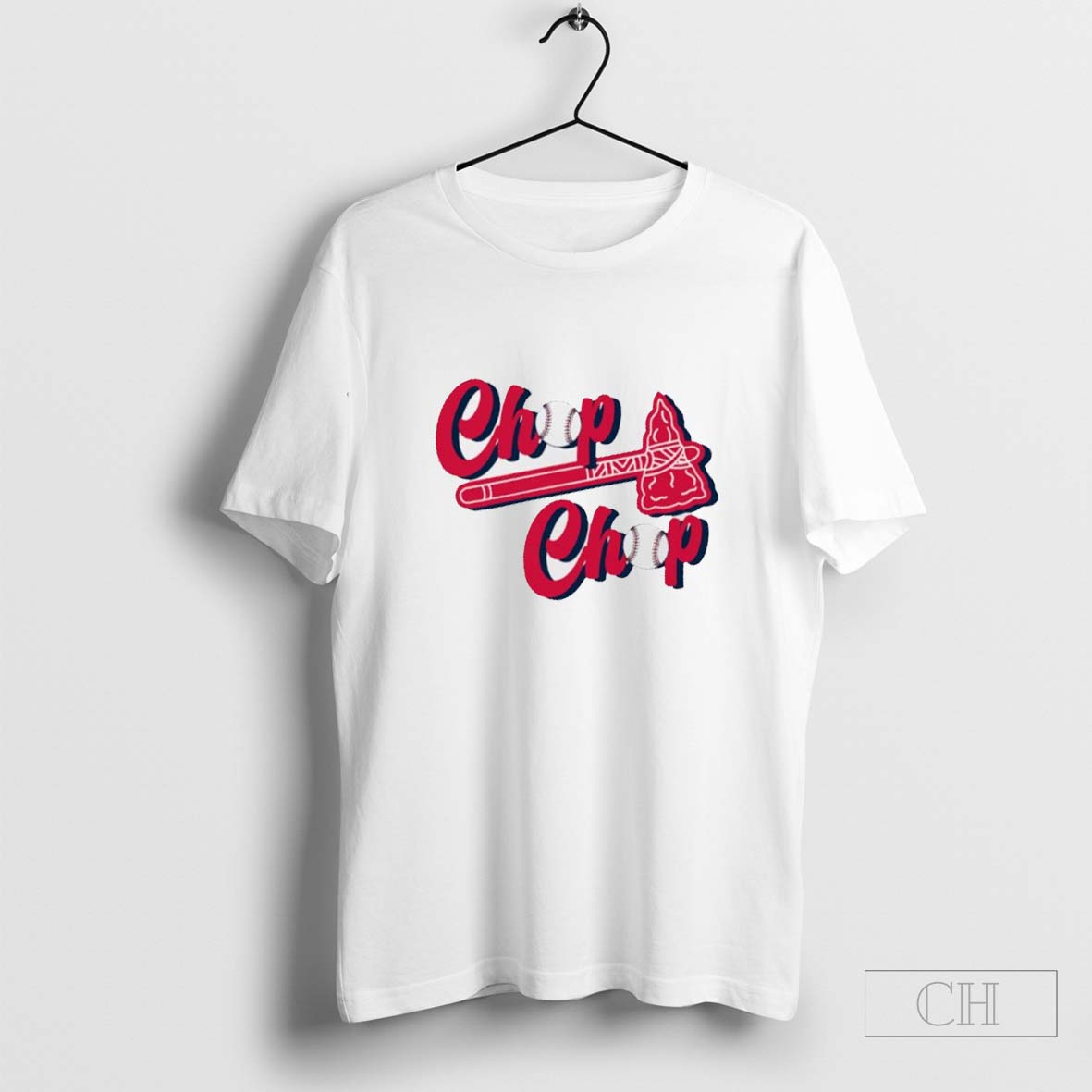 Braves baseball t shirt on sale