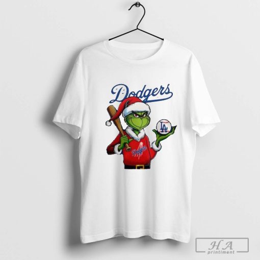 MLB Los Angeles Dodgers The Grinch Grinchmas Christmas 2024 Shirt