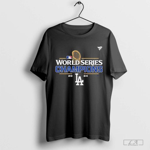 MLB Team Infant 2024 World Series Champions Los Angeles Dodgers Locker Room Shirt