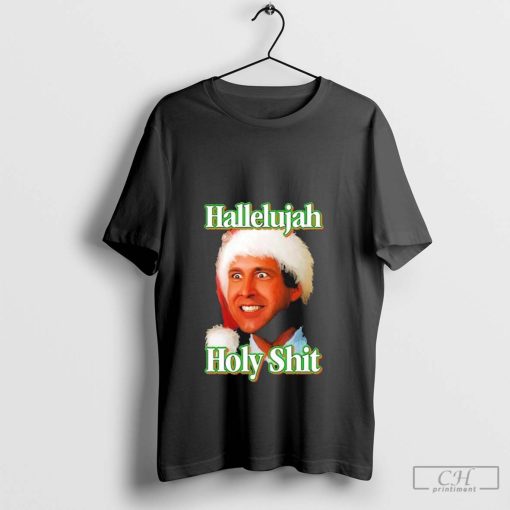 Merry Christmas Hallelujah Holy Shit 2024 Shirt