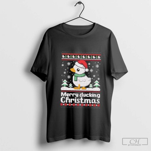 Merry ducking christmas ug t shirt