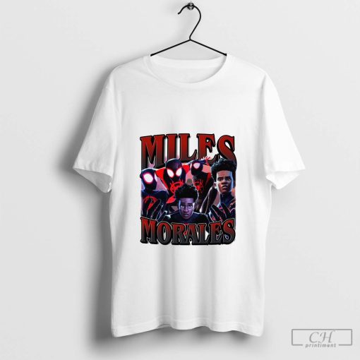 Miles Morales Spiderman Vintage Bootleg Shirt