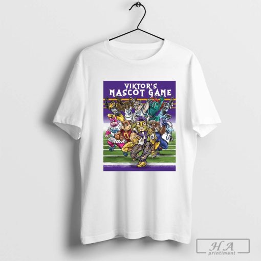 Minnesota Vikings Viktor’s Mascot Game Peewees beware Poster t-shirt