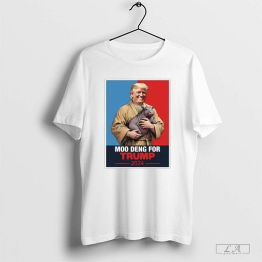 Moo Deng For Trump 2024 T-Shirt