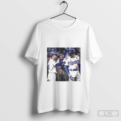 Mookie Betts And Freddie Freeman Los Angeles Dodgers Mama There Goes That Man t shirt