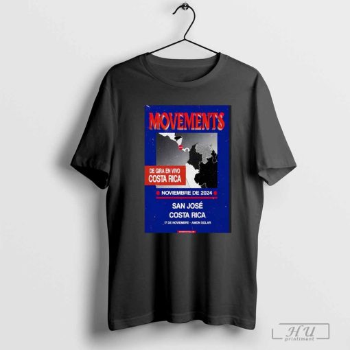 Movement At Amon Solar In San José, Costa Rica On Nov 17 2024 Tour Poster Shirt