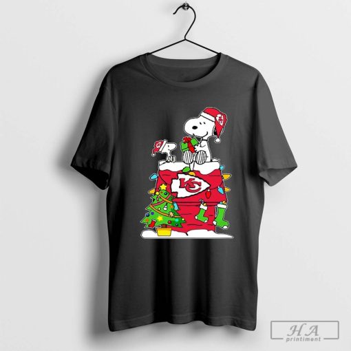 NFL Kansas City Chiefs Snoopy And Woodstock Christmas 2024 Shirt