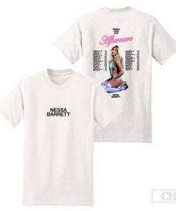 Nessa Barrett Aftercare World Tour 2025 2 sides T-shirt