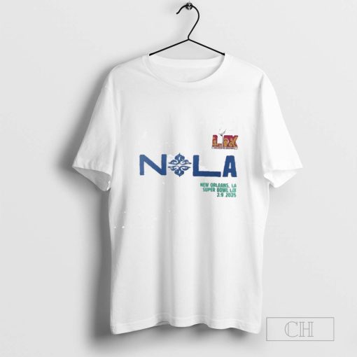 New Orleans NOLA Super Bowl LIX T-Shirt