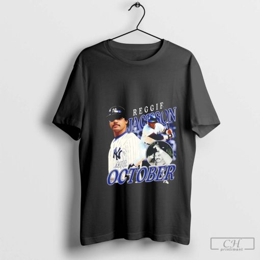 New York Yankees Jazz Chisholm Reggie Jackson Mr October t-shirt