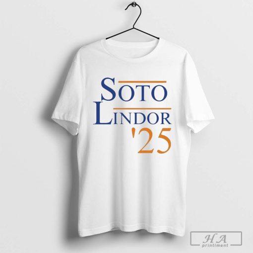 New York Yankees Juan Soto And Francisco Lindor ’25 MLB T-shirt