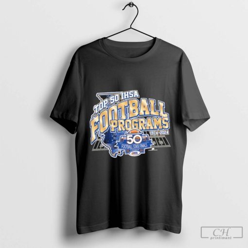 Newman Central Catholic High School Top 50 IHSA Football shirt