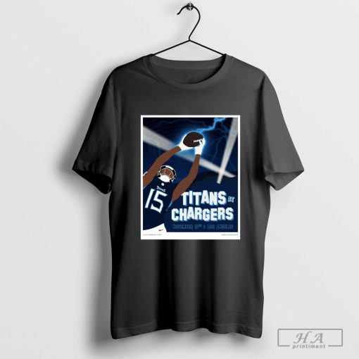 Nick Westbrook-Ikhine Tennessee Titans At Los Angeles Chargers November 10th T-shirt