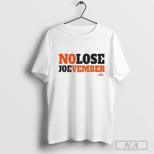 No Lose JOEvember The Growler t-shirt