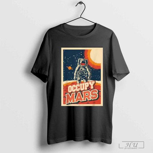 Occupy Mars Aerospace Space Travel T-Shirt